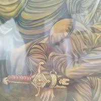 تابلوی نقاشی نفیس حضرت علی|تابلو، نقاشی، عکس|پردیس, فاز ۳|دیوار