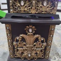 ست سطل زباله و جا دستمال کاغذی