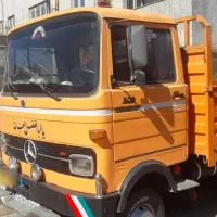 خاور ۸۰۸ مدل ۷۷ شاسی مشکی بغل باز شو