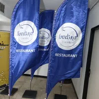 پرچم ساحلی 590 کامل (پرچم بادبانی) با چاپ اختصاصی|خدمات پیشه و مهارت|تهران, یافتآباد|دیوار