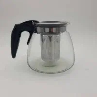 قوری شیشه ای با صافی استیل|قوری، کتری، قهوه‌ساز دستی|ری, شهید غیوری (ابن باویه)|دیوار