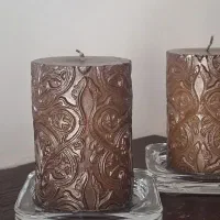 شمع استوانه خارجی برجسته ۱۰ سانتی