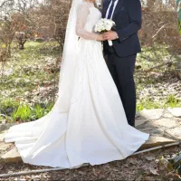 لباس عروس دو دامنه اروپایی|لباس|شیراز, شهرک گلستان|دیوار