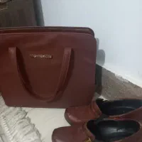 کیف وکفش ست رنگ عسلی|کیف، کفش، کمربند|کرمانشاه, |دیوار
