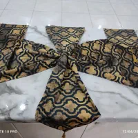رو میزی چهار تیکه با بهترین جنس پارچه مخمل|پرده، رانر، رومیزی|تهران, جنت‌آباد مرکزی|دیوار