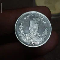 سکه مظفر الدین شاه تصویری