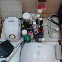 لوازم کامل کاشت ناخن سوهان نیاز به تعمیر|آرایشی، بهداشتی، درمانی|همدان, |دیوار