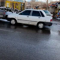 پراید مدل92 تک گانه سفید رنگ درحد