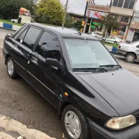 پراید۸۸ یک لکه رنگ درب عقب مابقی بیرنگ