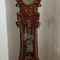 ساعت ایستاده چوبی