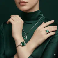 ست زنانه ساعت و گردنبند و انگشتر پرداخت درب منزل