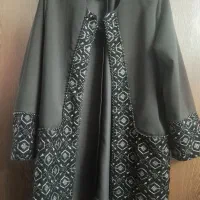 مانتو مشکی مجلسی