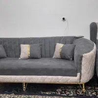 فروش مبل ۷نفره و باند شاک ویو در حدنو|مبلمان خانگی و میز عسلی|سربیشه, |دیوار