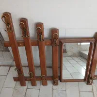 چوب رختی چوبی ، دیوارکوب