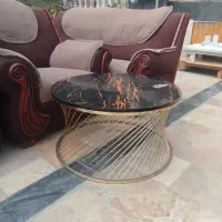 فروش دو دست مبل ۷نفر سالم بدون پارگی|مبلمان خانگی و میز عسلی|رودهن, |دیوار