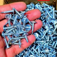 پیچ سرمته واشردارتابلوسازی ورق گالوانیزه کانال ساز|عمده‌فروشی|مشهد, کوشش|دیوار