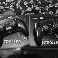 دسته‌ بازی بلوتوثی ps4 و کامپیوتر (لپ تاپ) / ۲ عدد|کنسول، بازی ویدئویی و آنلاین|دهدشت, |دیوار