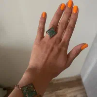 ست انگشتر و دستبند سنتی (جنس استیل)