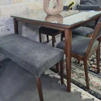 مبل پنج نفره بامیزناهارخوری پنج نفره|مبلمان خانگی و میز عسلی|قم, وادی السلام|دیوار