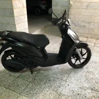پیاجیو لیبرتی S  مشکی مات ABS ایتالیا اصل|موتورسیکلت|تهران, نصرت|دیوار
