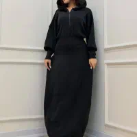 بافت بلند زنانه طرح ساعت شنی در 6 رنگ