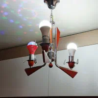 لوستر سه لامپی