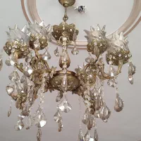 لوستر برنزی ۸ شاخه