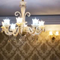 لوستر کریستال ۸ شاخه