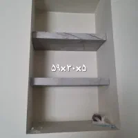 شلف داخل دیواری|کتابخانه، شلف، قفسه‌های دیواری|بابل, |دیوار