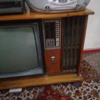 تلویزیون قدیمی ناسیونال|تلویزیون و پروژکتور|تبریز, |دیوار