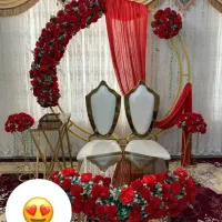 گل آرایی شب یلدا   صندلی  میز باند  تاج گل ترحیم|خدمات پذیرایی، مراسم|اردبیل, |دیوار