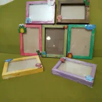 قاب عکس چوبی