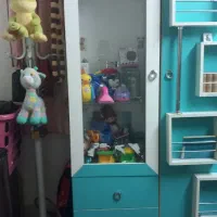 کمد و تخت نوزاد|تخت و سرویس خواب|قم, صدوق|دیوار