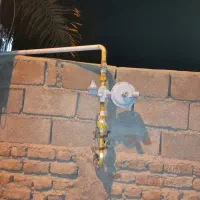 لوله کشی گاز. خورده کاری اضافه ویا اصلاح لوله گاز