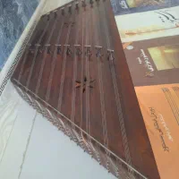 سنتور قدیمی در حد نو با هاردکیس چرم طبیعی با وسایل|سازهای سنتی|مشهد, دانشجو|دیوار