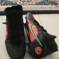 استوک فوتبال ساقدار مشکی نارنجی MERCURIAL