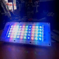 پروژکتور RGBچندرنگ ریموت کنترل دار قابل تنظیم 50W