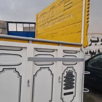 اتاق باری چوبی فلزی سفارشی عرض 250 طول 720