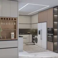 طراحی و مدلسازی داخلی ، کابینت ، نما