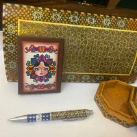 کیف خاتم کاری