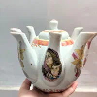 قوری چینی هفت لول