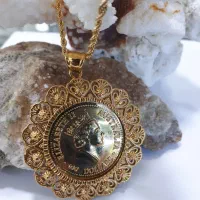 مدال وزنجیر طرح طلا|بدلیجات|زنجان, |دیوار