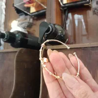 دستبند بنگل زنجیر ژوپینگ طلا روس نیم ست انگشتر|بدلیجات|ری, هاشم‌آباد|دیوار