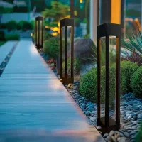 چراغ‌های پارکی لوکس و مینیمال - مخصوص فضای سبز