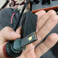سر‌اگزوز‌هدلایت‌‌طلق‌برفی‌منبع‌اگزوز‌۱۰۶‌استیل