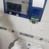 سنگ روشویی با آیینه|لوازم سرویس بهداشتی|برازجان, |دیوار