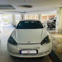 هیوندا کوپه مدل ۲۰۰۷ سفید سه آمپر