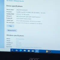 لپتاپAcer p214 i5نسل۸ رم۸/هارد128ssd+500G|رایانه همراه|تهران, استخر|دیوار