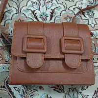 کیف طرح چرم