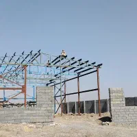 جوشکاری و پوشش سقف شیبدار خاکشور